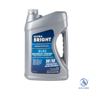 Ultra Bright Asian Vehicles Blue Antifreeze + Coolant 50/50 Prediluted (1 Gallon)